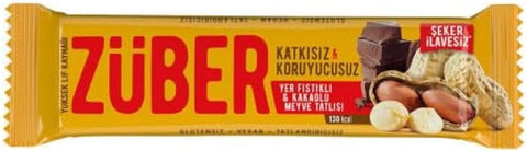 ZÜBER Peanut & Cocoa Fruit Bar 35g