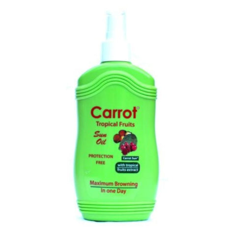 Carrot Sun Tanning Oil Tropical Fruit 200ml