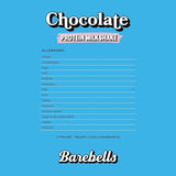 Barebbells Sugar Free & Locus Free Chocolate Milkshake 330ml