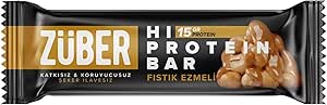 ZÜBER Peanut Butter Hi-Protein Bar 45g