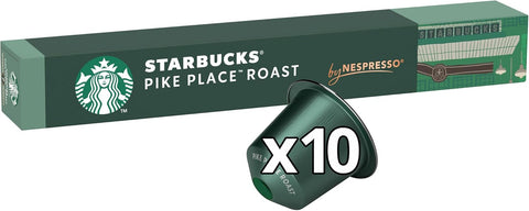 Starbucks Pike Place Roast by Nespresso Capsules, 53g