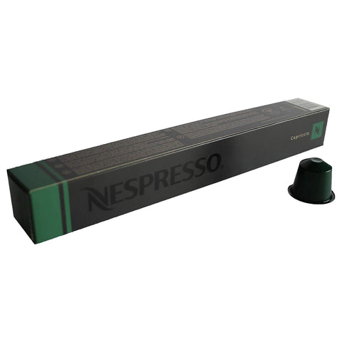 Nespresso Capriccio Espresso Coffee 10 Capsule Sleeve 43g