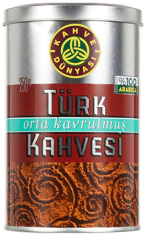 Kahve Dunyasi Turkish 100% Arabica Coffee 250g