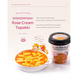Wonderpokki Rose Cream Topokki 120g