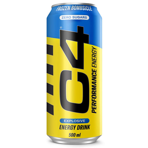 Cellucor C4 Original Carbonated Energy Drink, Frozen Bombsicle, 500ml