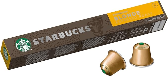 Buy Starbucks Blonde Espresso Roast by Nespresso 10 Cof