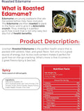 Livsmart Crunchy Roasted Edamame Beans - Spicy 52g Each (Pack Of 2)