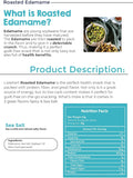 Livsmart Crunchy Roasted Edamame Beans - Sea Salt 52g Each (Pack Of 2)