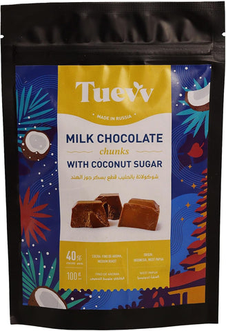Tuevv Milk Chocolate with Coconut Sugar 100g