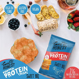 Good & Honest Gluten-Free Sweet BBQ Popped Protein Crisps 85g