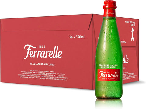 Ferrarelle Sparkling Water, 24 x 330ml