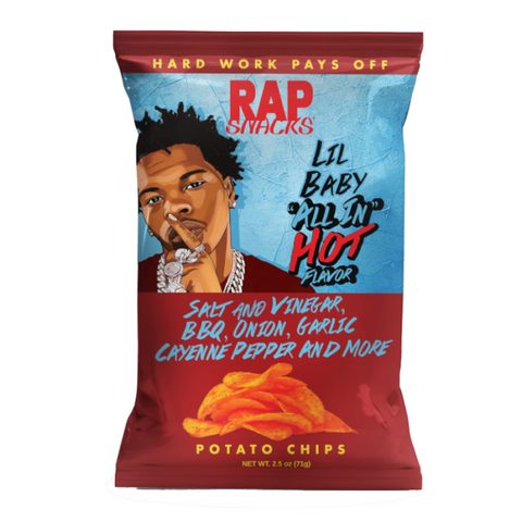 Rap Snacks Lil Baby All In Hot 71g