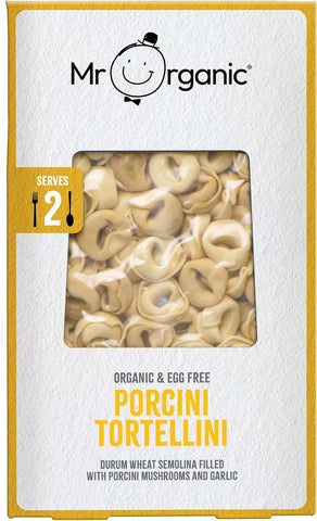 Mr Organic Organic & Egg Free Porcini Tortellii 250g