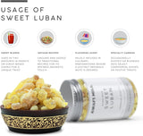 Awafi Mill Sweet Luban – Edible Frankincense Resin | Natural Boswellia Chewing Gum Resin 100g