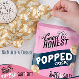 Good & Honest Gluten-Free Sweet & Salty Popped Crisps 85g