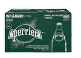 Perrier Natural Sparkling Water Glass Bottel 24x330 ml