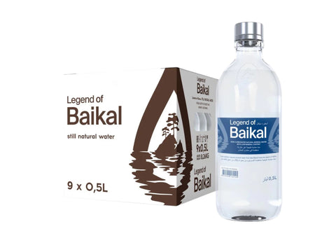 Legend of Baikal Mineral Water 9 x 500ml