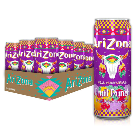 Arizona Fruit Punch Fruit Juice Cocktail 680 ml x 24Pcs
