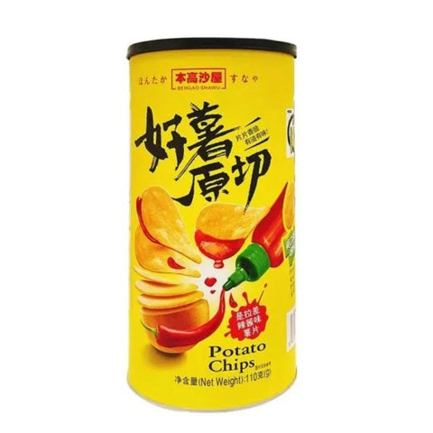Bengo Shawu Sriracha Sauce Flavour Potato Chips 110g