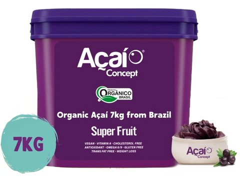 Organic Acai Scoopable 7Kg bucket