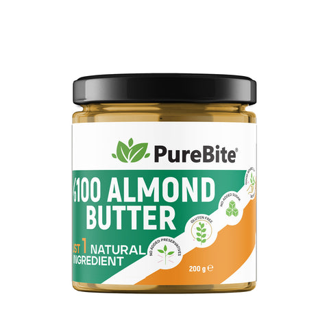 PureBite High Protein -Gluten Free, No Added Sugar Almond Butter 200g