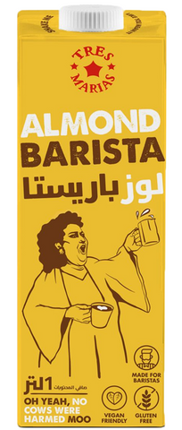 Tres Marias Barista ALMOND MILK Plant-Based Drink 1L