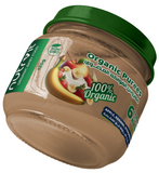 Organic Purees No added Sugar Apple, Banana, Strawberry And Cream Puree For Babies From 6 Months 120g