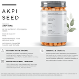 Awafi Mill Akpi Seeds Ricinodendron heudelotii Bottle of 100g