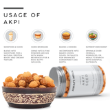 Awafi Mill Akpi Seeds Ricinodendron heudelotii Bottle of 100g