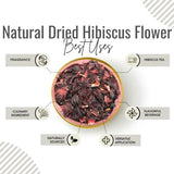 Awafi Mill Dried Hibiscus Flower - Bottle of 100g