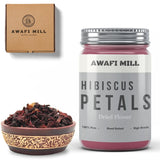 Awafi Mill Dried Hibiscus Flower - Bottle of 100g