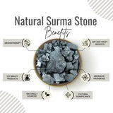 Awafi Mill Surma Stone | Kohl Stibnite - Bottle of 100g