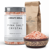 Awafi Mill Pink salt crystal Sendha Namak Bottle of 100g