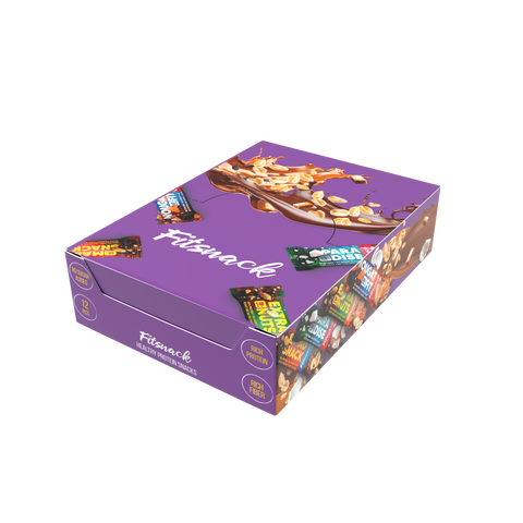 Nougat Fit With Milk Protein And Caramel (45g) Pack of 12