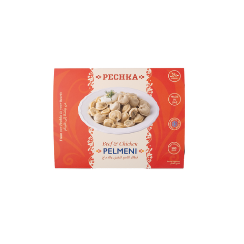 Pechka Frozen Beef and Chicken Pelmeni 500g
