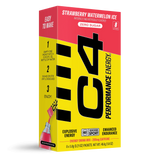 C4 Performance Energy Powder Mix Strawberry Watermelon Ice, 8 Sticks Per Pack