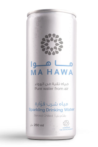 Ma Hawa Bottled Drinking Sparkling Water Can 250ml