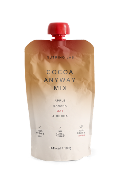 Nutrino Lab Cocoa Anyway Mix – Apple, Banana, Oat & Cocoa 180g