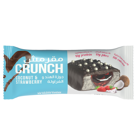 Bootybar Crunch Protein Bar Coconut & Strawberry flavor 60g