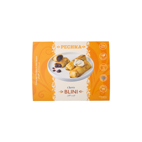 Pechka Frozen Blini with Cherry 400g
