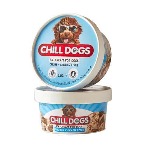 Chill Dogs Chubby Chicken Liver Cup 130ml