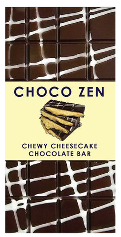 Choco Zen Chewy Cheesecake Chocolate Bar 130g