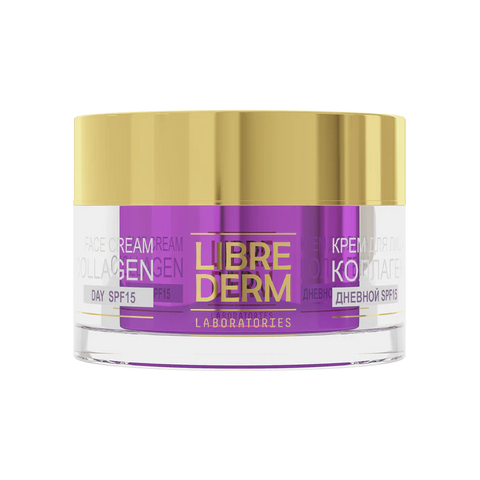 Librederm Collagen Day Rejuvenating Cream For Face And Neck Wrinkles, Day Cream Serum 50ml