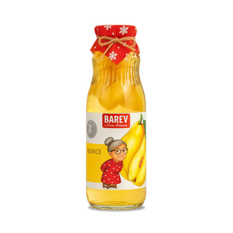 Barev Quince Compote 100% Natural Traditional Fruit Beverage 1L
