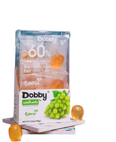 Dobby White Grape Juice Gummy 100g
