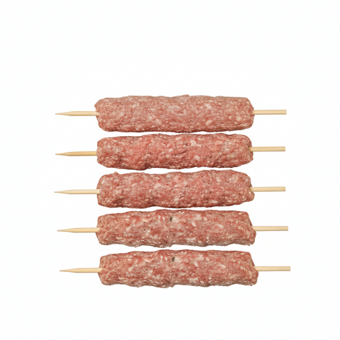 5 Skewers Lamb kabab Halaby 500g