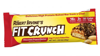 FITCRUNCH Chocolate Peanut Butter High Protein Baked Bar 46g