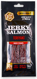 Wild Fish Pink Salmon Dried Chips Sea Salt, Slice Sweet Chili, Straws Teriyaki 30g Each 3 Assorted Flavor (Pack of 15)
