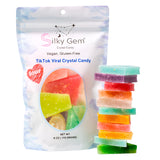Silky Gem Sweet & Sour Bites TikTok Viral Crystal Candy Vegan, Gluten-Free 170g
