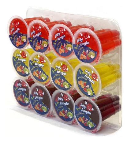 Jungle Jelly Pineapple & Tutti Frutty (15 pcs) 840g